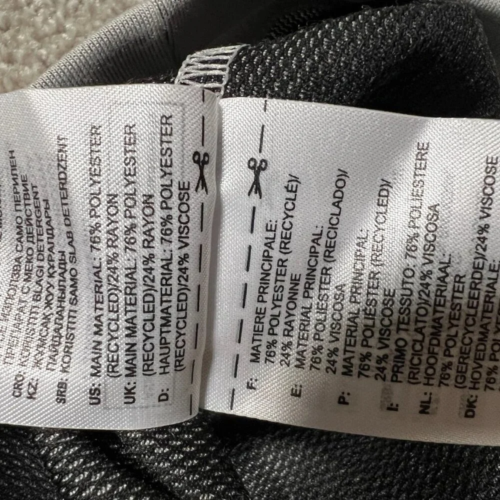 Adidas Mens Medium Gray Inside Mesh Tech Knit Short Sleeve Athletics T-Shirt NWT - Picture 6 of 7